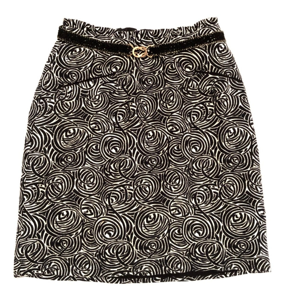Anthropologie Elevenses Painted Morning Skirt